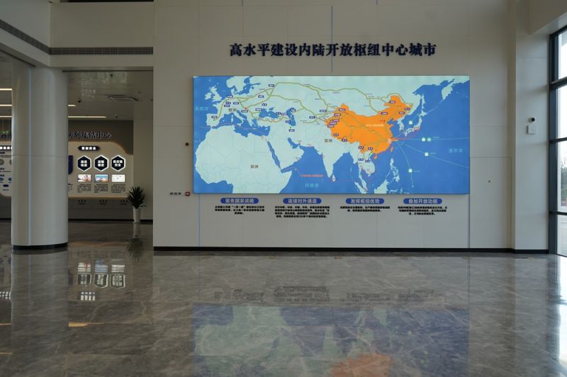 金华公铁联运港展厅